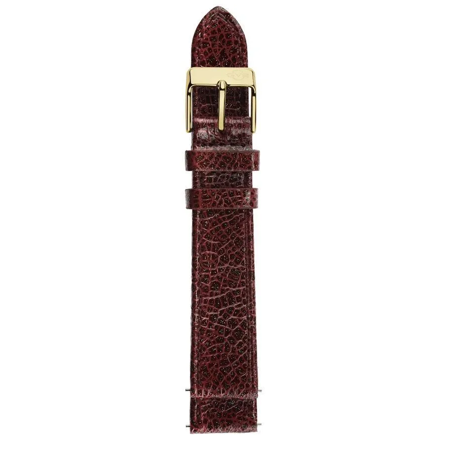 GV2 18mm Quick Release Sparkle Leather Strap