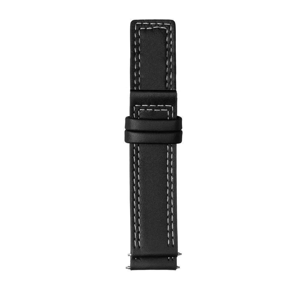 GV2 22mm Handmade Stitched Leather Strap