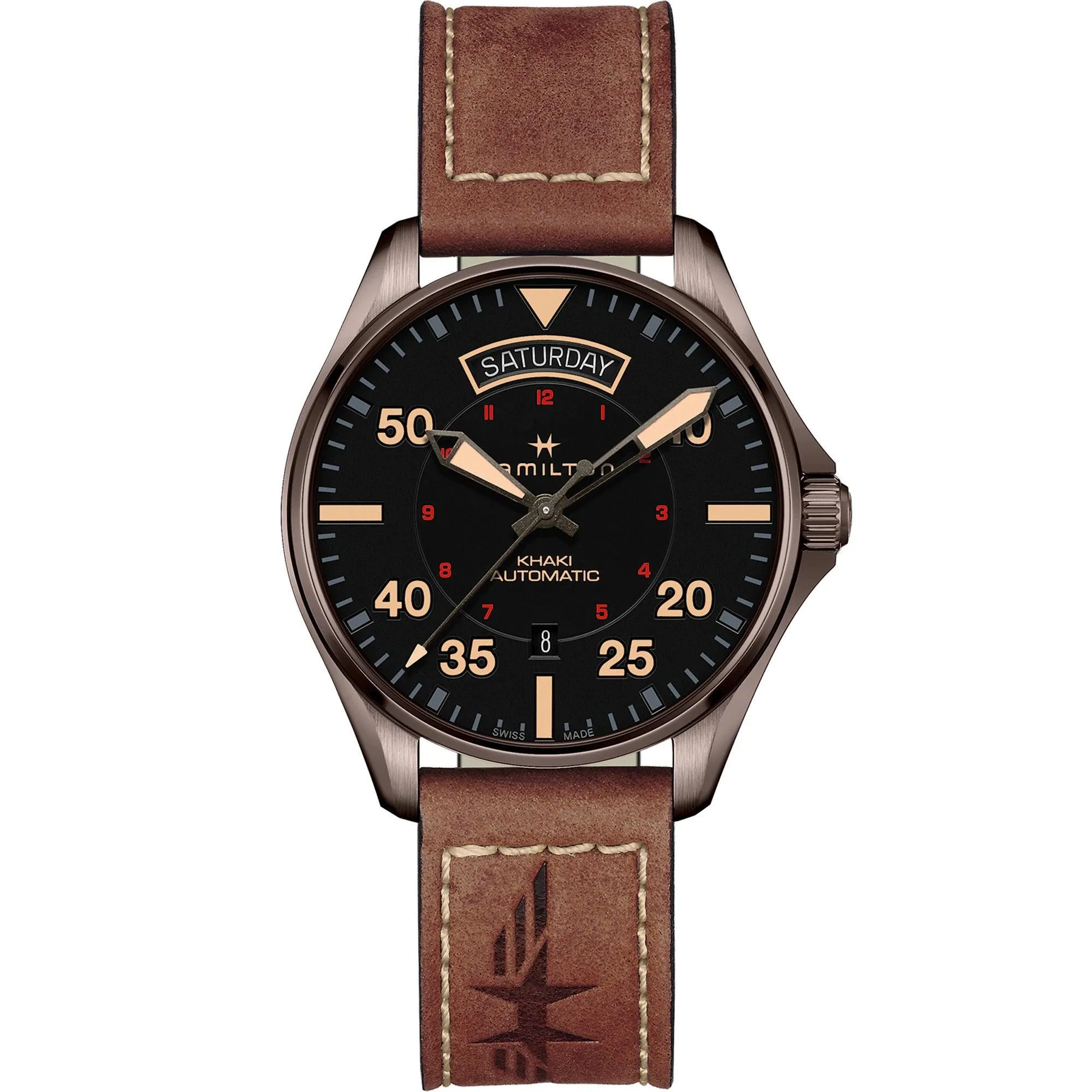 Hamilton Khaki Aviation Day Date Automatic Men's Watch H64605531