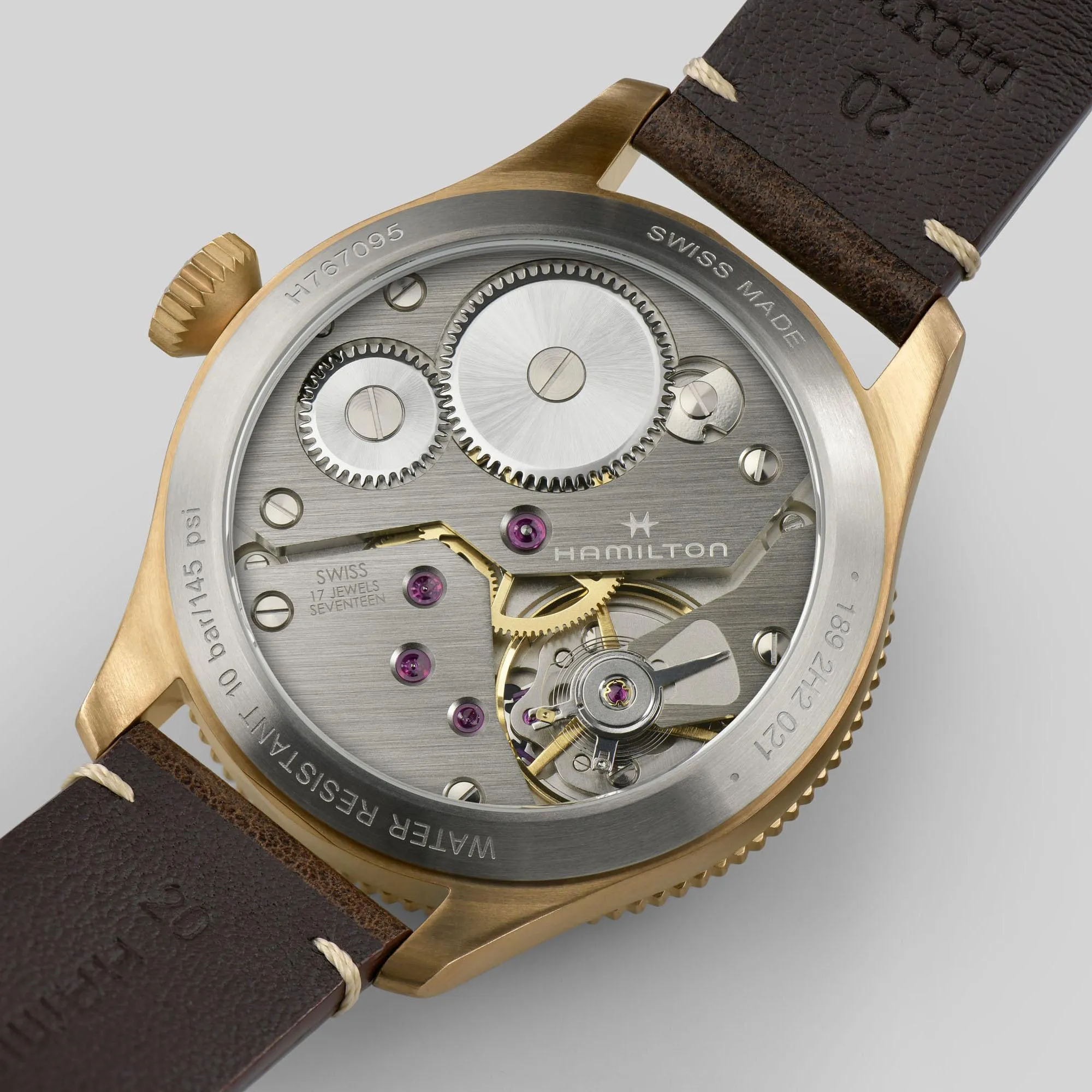 Hamilton Khaki Aviation Pilot Pioneer Mechanical Bronze H76709530