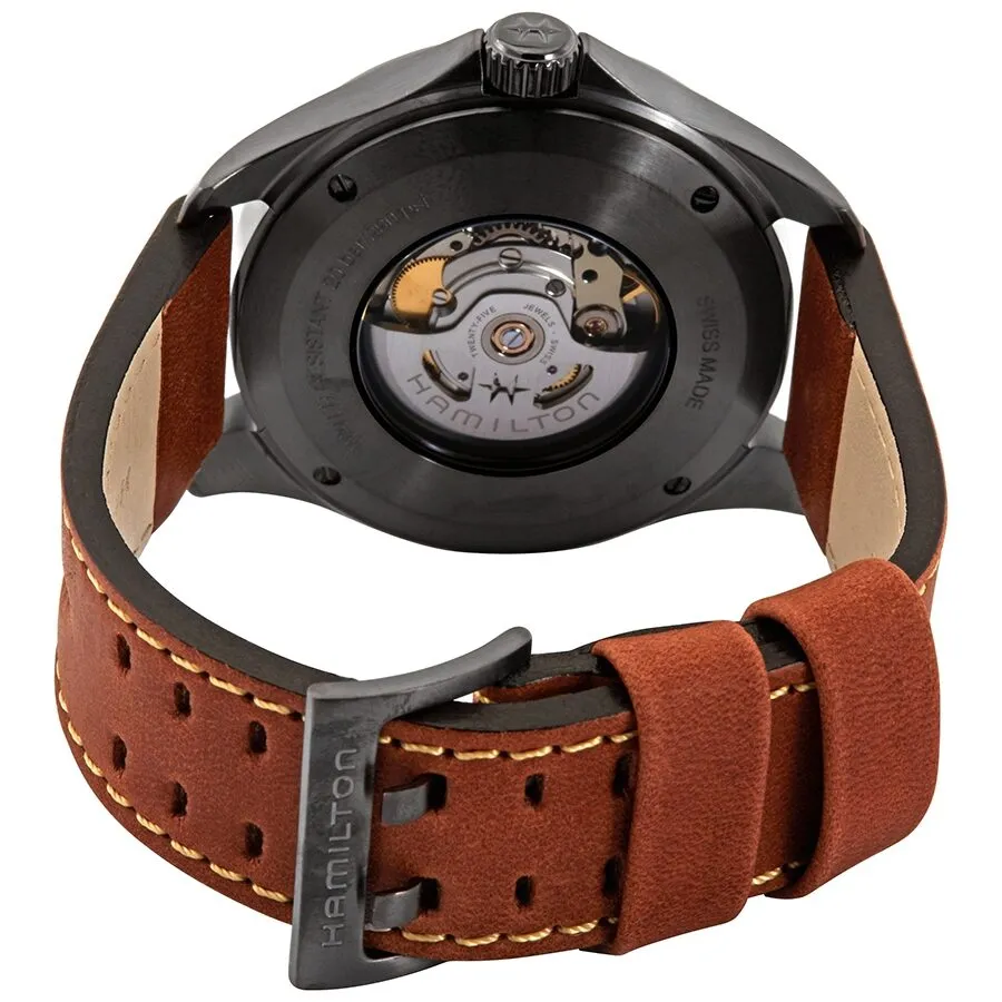 Hamilton Khaki Pilot Automatic Black Dial Men's Watch H64705531