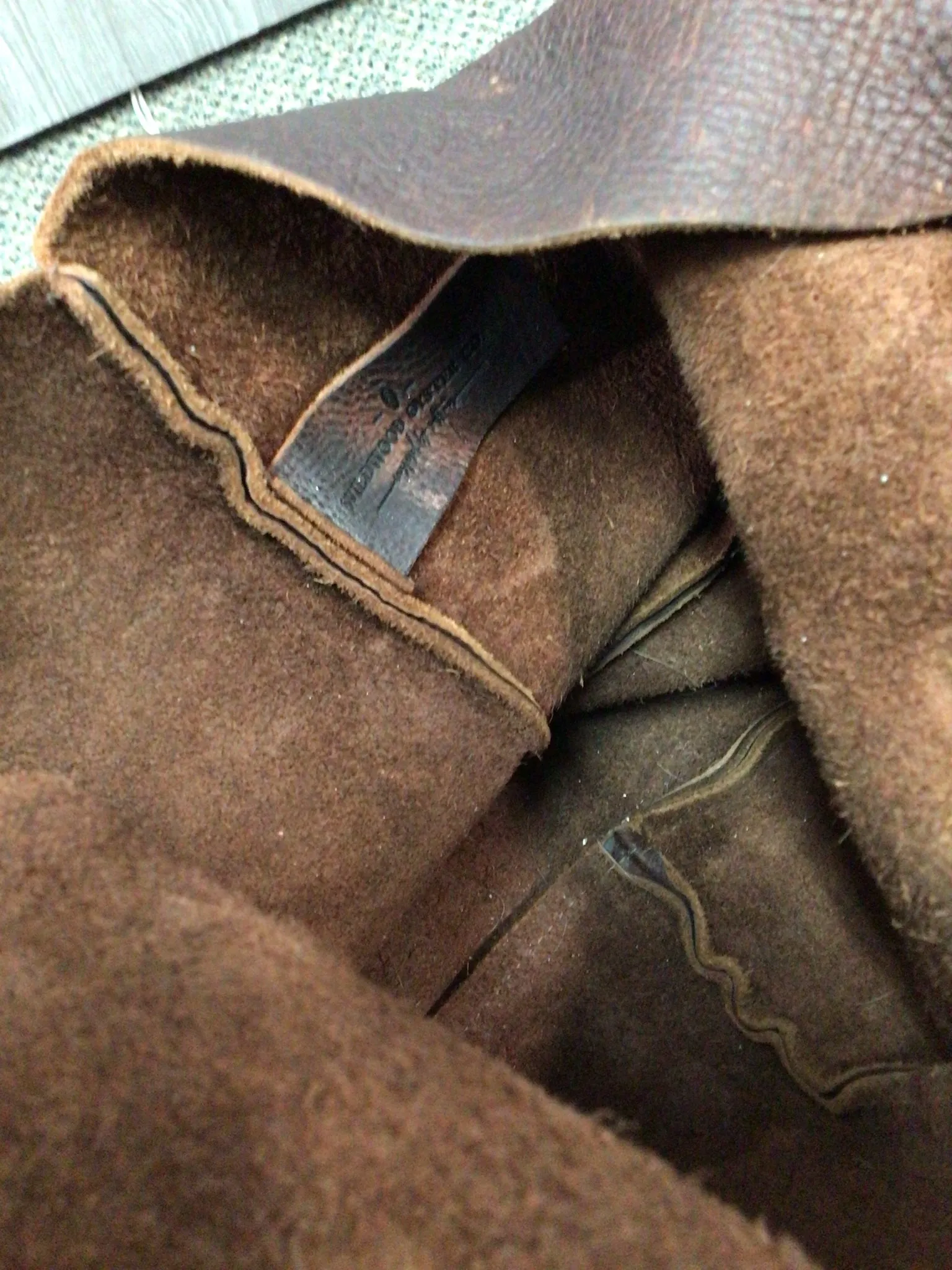 Handmade Brown Shoulder Leather Purse