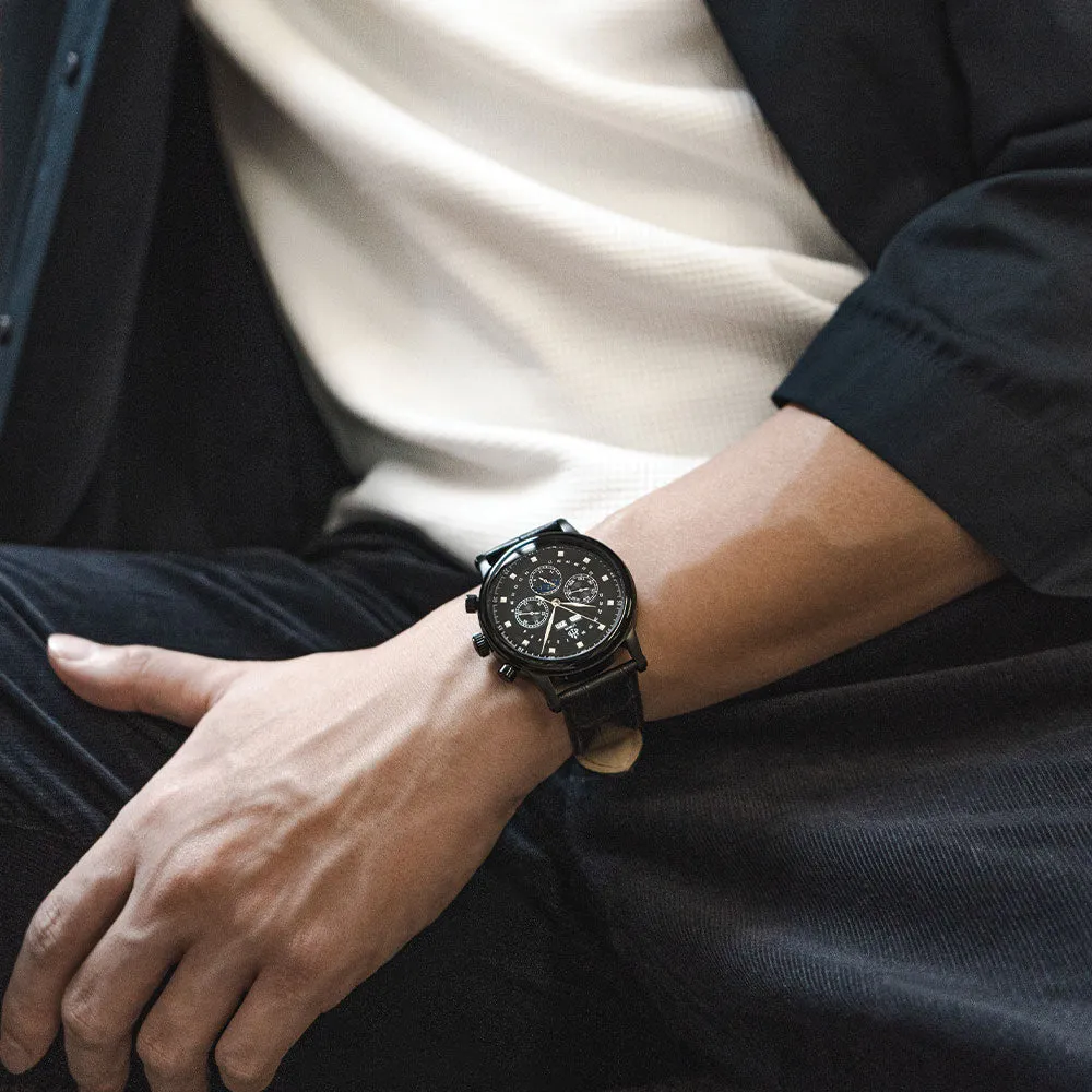 HERITAGE DURHAM BLACK 42MM