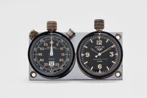 Heuer Abercrombie & Fitch Dashboard Clock & Timer