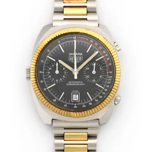 Heuer Two-Tone Jarama Chronograph Watch Ref. 110.245