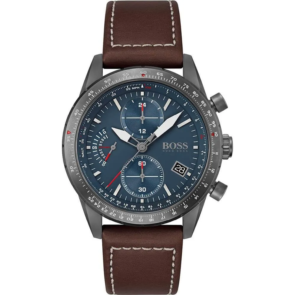 Hugo Boss 1513852 Pilot Edition Chrono Quartz Men's Watch