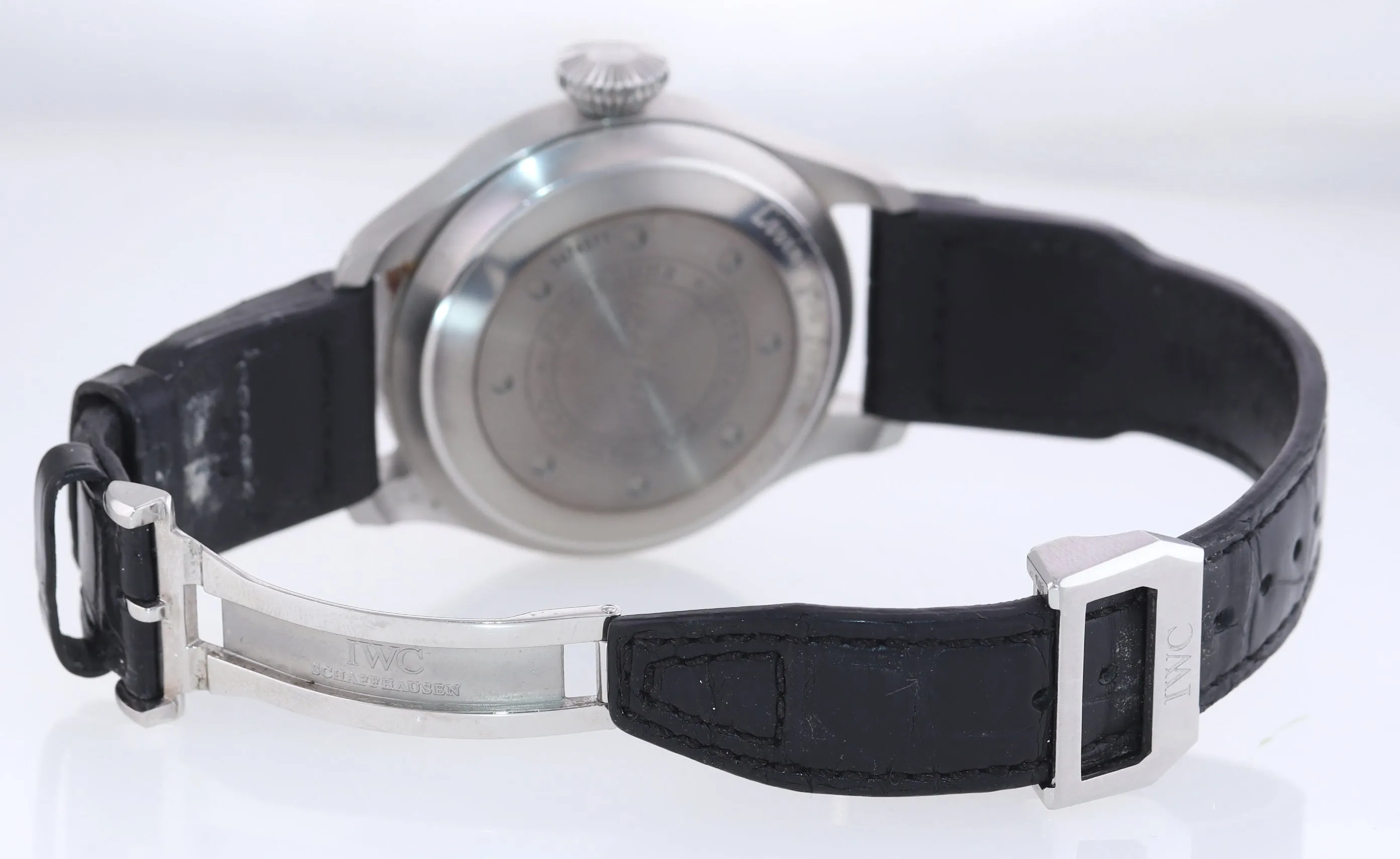 IWC Big Pilot Black 7-Day Power Reserve 46mm 5004 5004-01 IW500401 Steel Watch