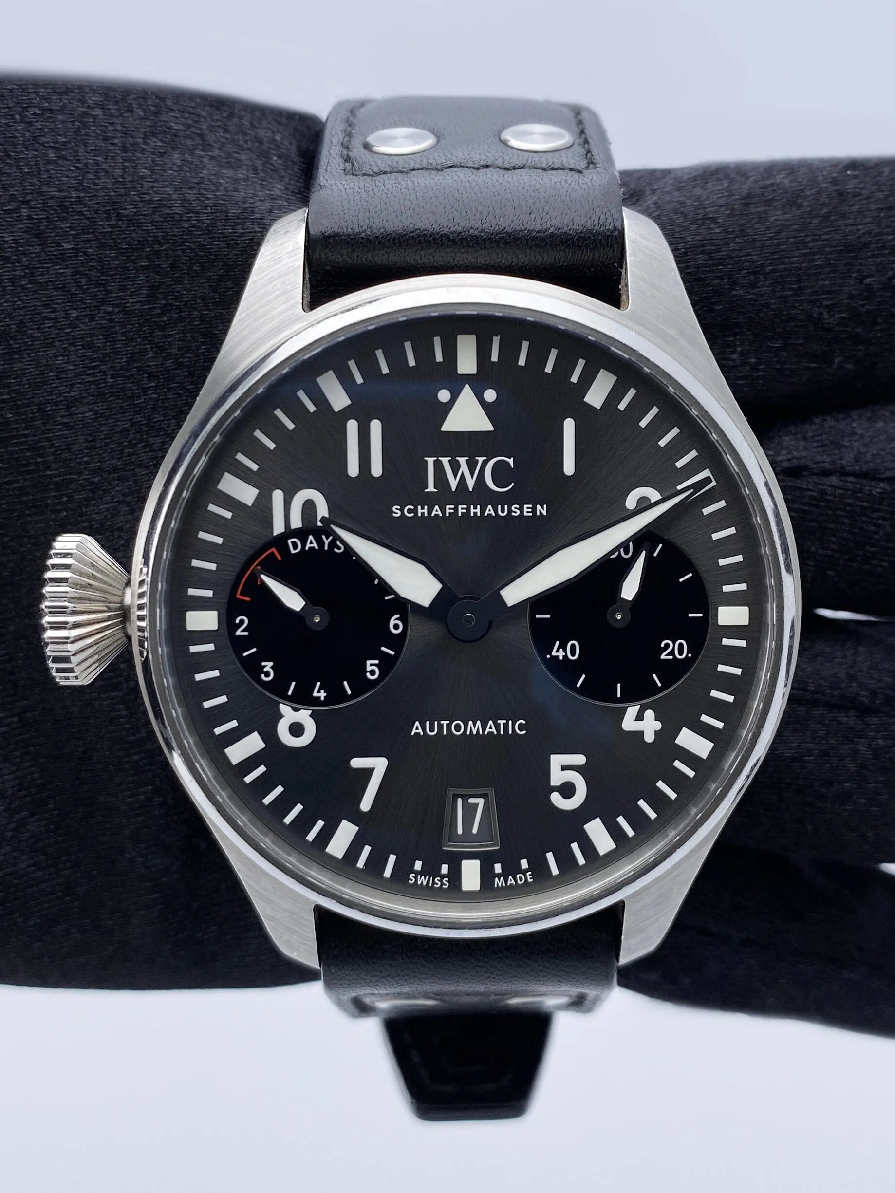 IWC Big Pilot IW501012 "Right-Hander" Edition Mens Watch