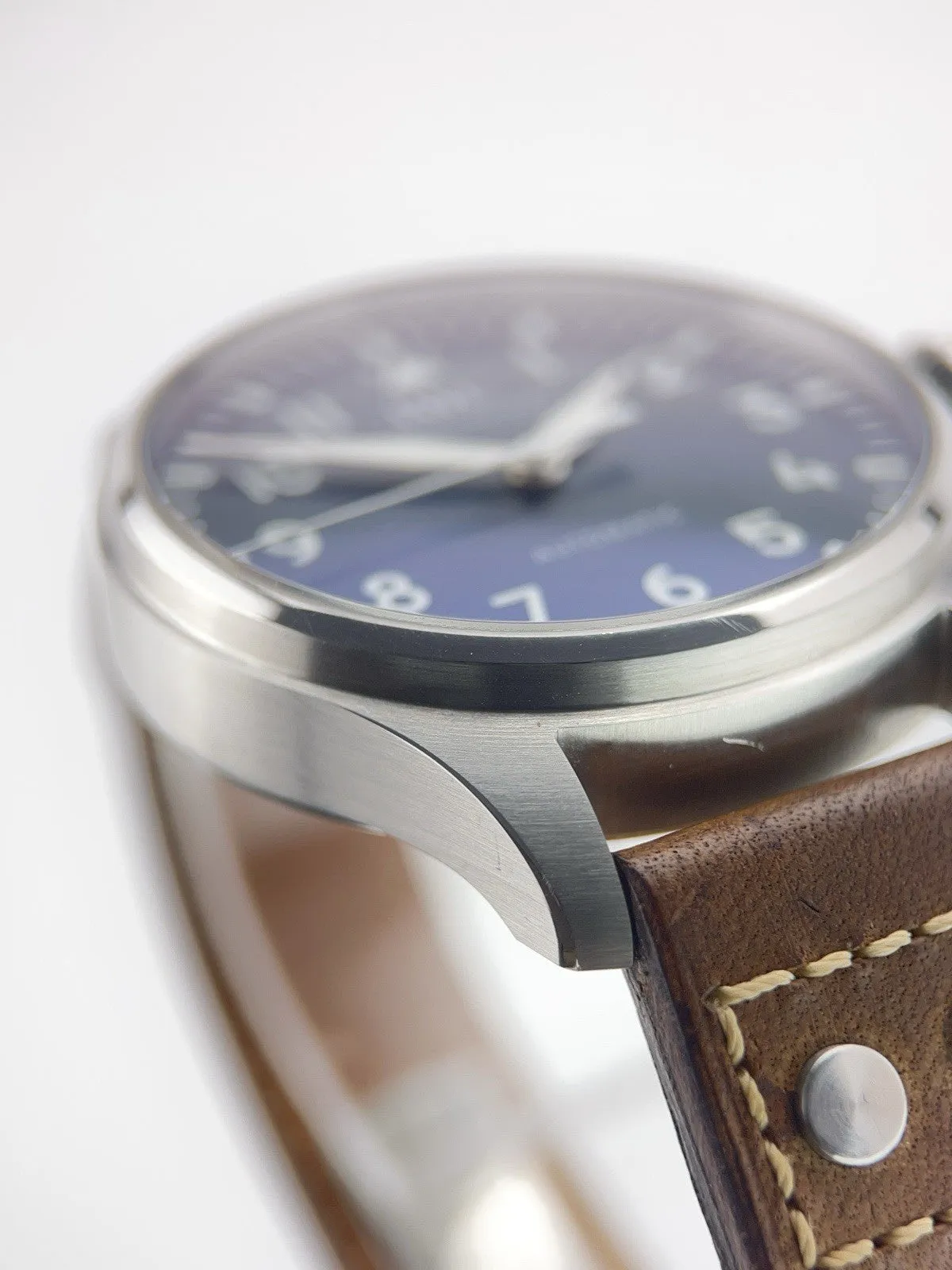 IWC Big Pilot Stainless Steel Blue Dial 43mm Automatic Men's Watch IW329303
