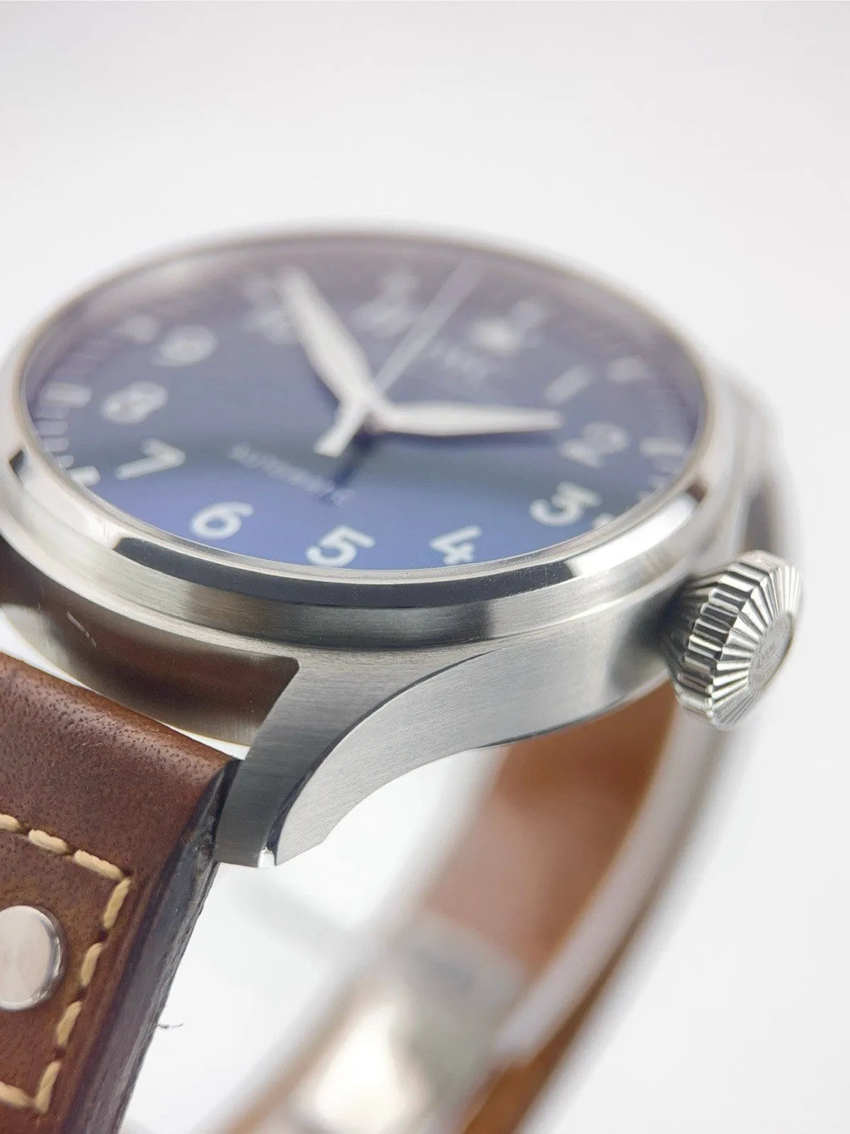 IWC Big Pilot Stainless Steel Blue Dial 43mm Automatic Men's Watch IW329303