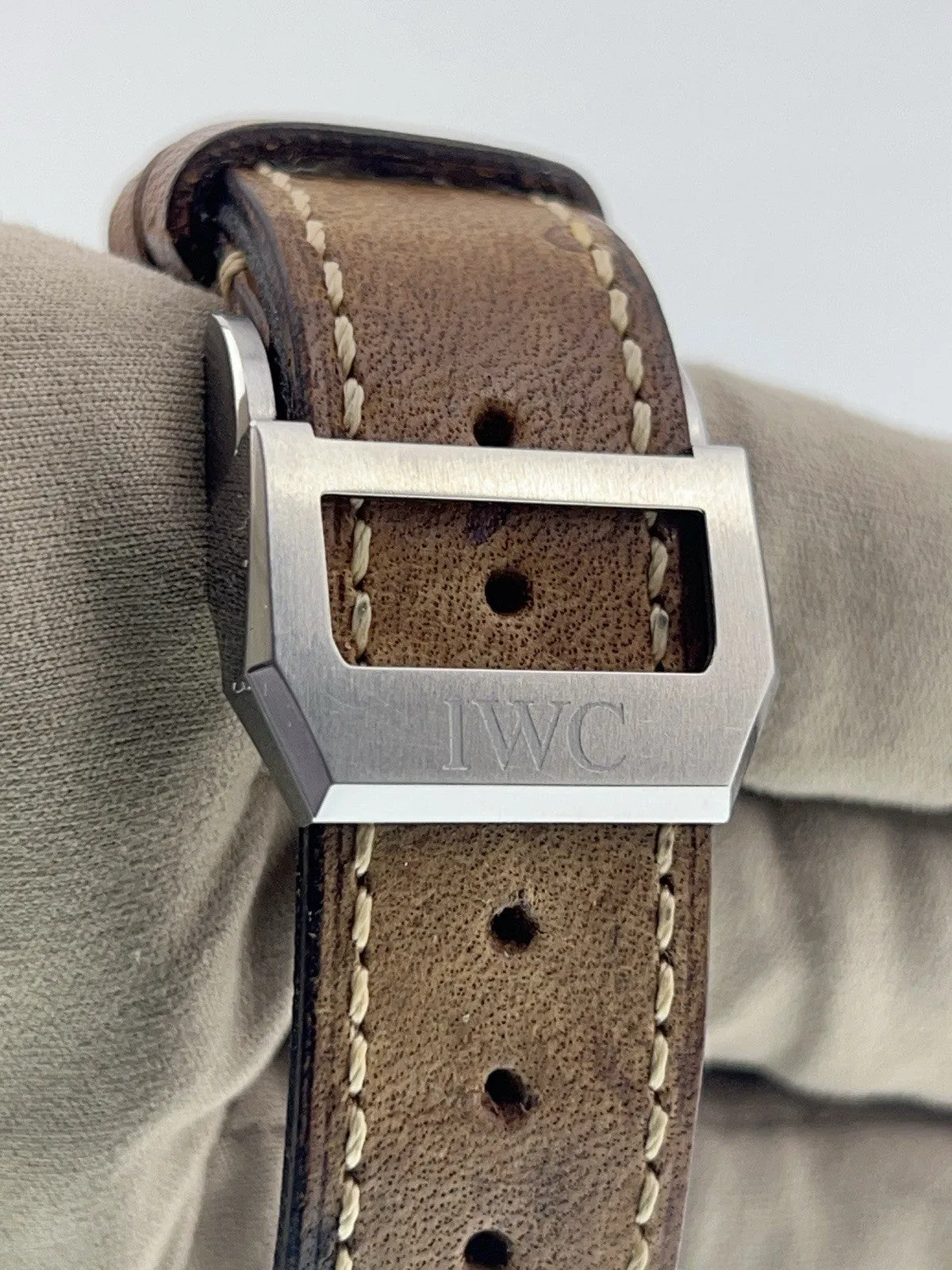 IWC Big Pilot Stainless Steel Blue Dial 43mm Automatic Men's Watch IW329303