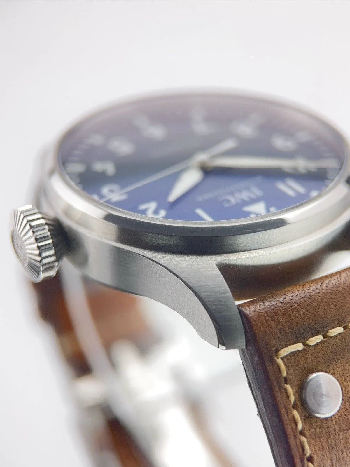 IWC Big Pilot Stainless Steel Blue Dial 43mm Automatic Men's Watch IW329303