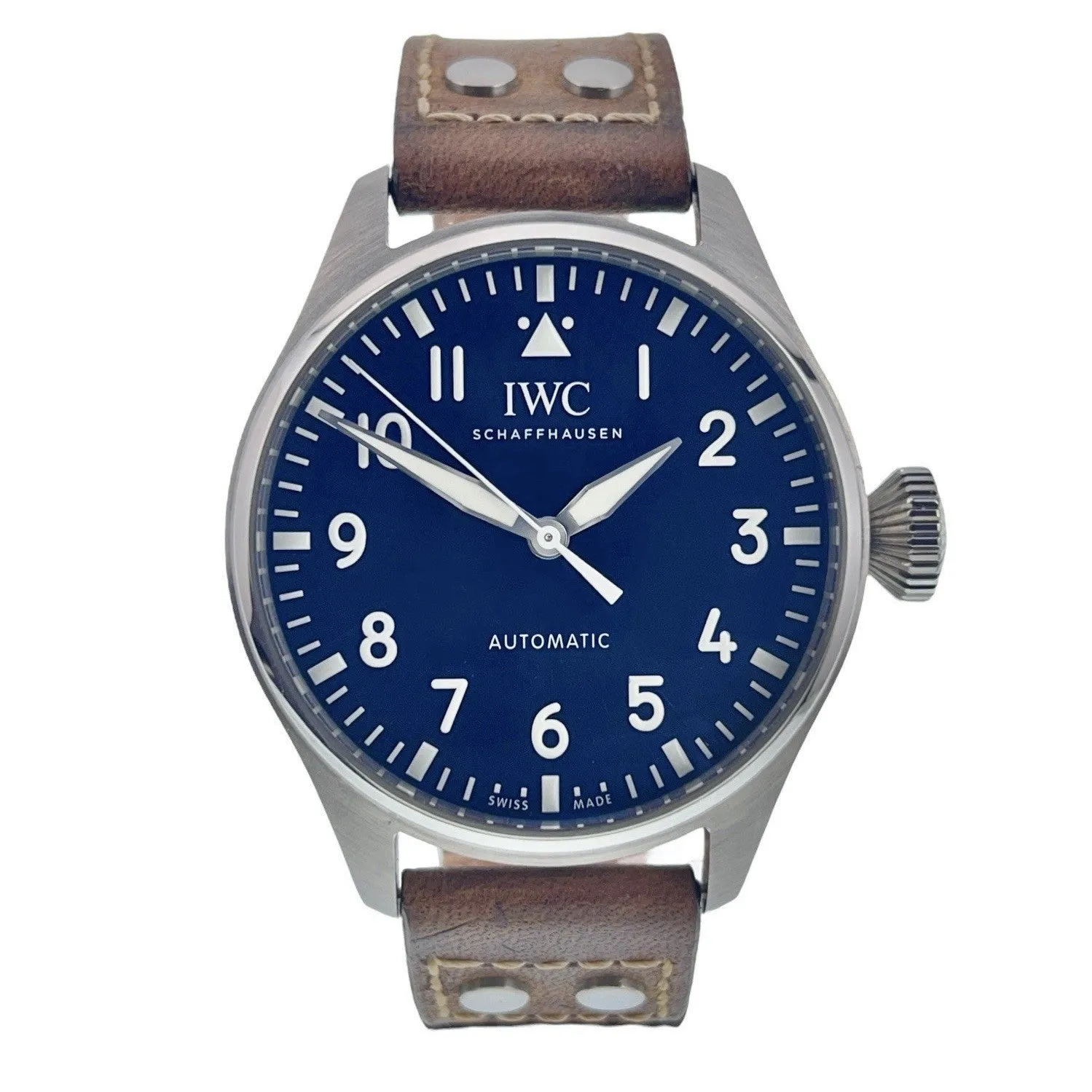 IWC Big Pilot Stainless Steel Blue Dial 43mm Automatic Men's Watch IW329303
