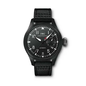 IWC Big Pilots Top Gun Black Dial Automatic Mens WATCH IW501901