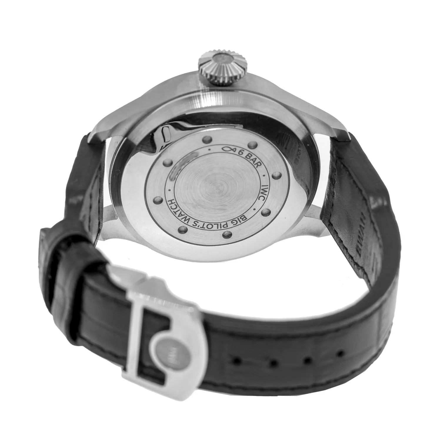 IWC Big Pilot's Watch 46.2mm Stainless Steel Green Arabic Dial IW501015