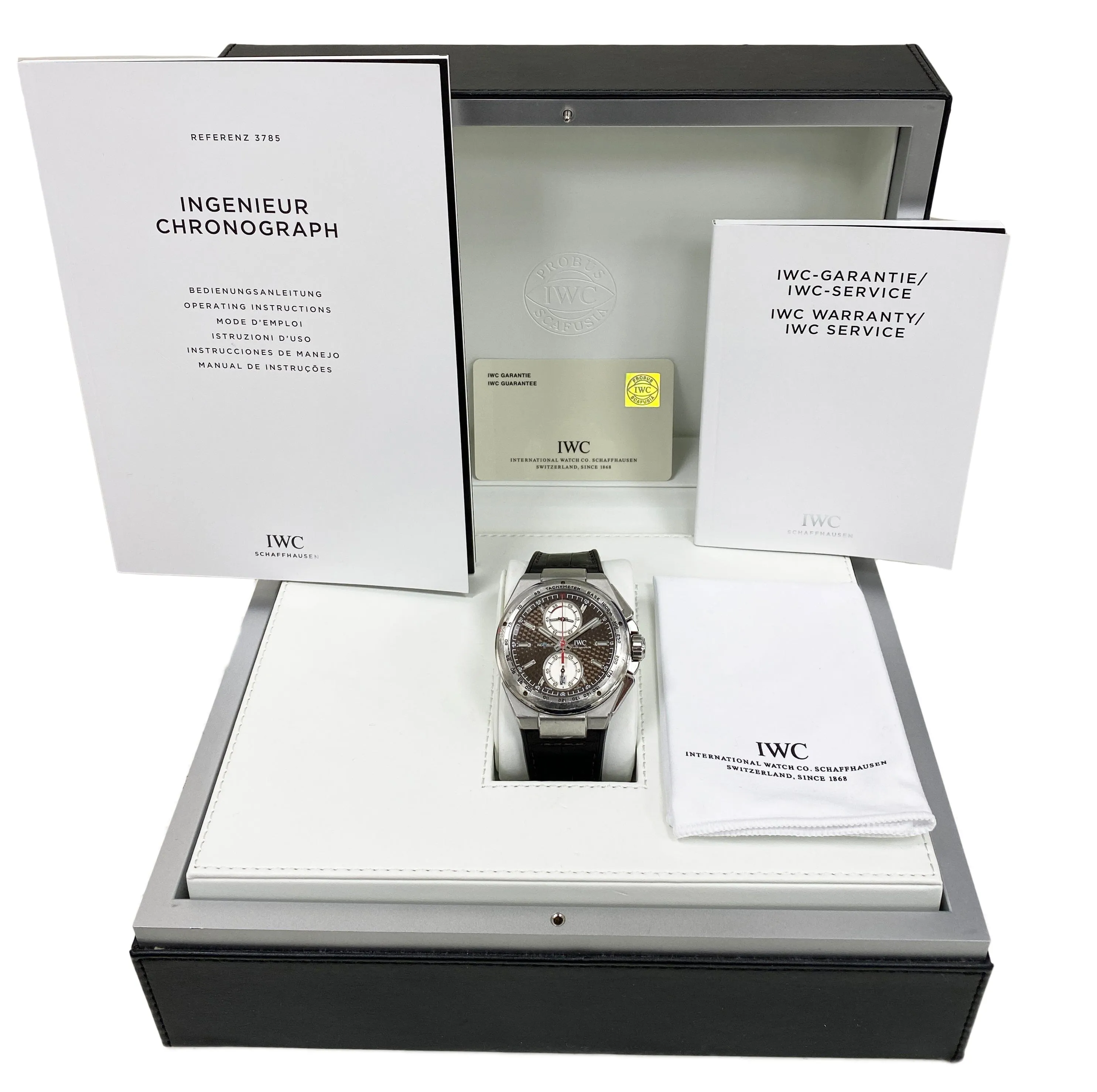 IWC Ingenieur Chronograph Silberpfeil IW378511 Mens Watch