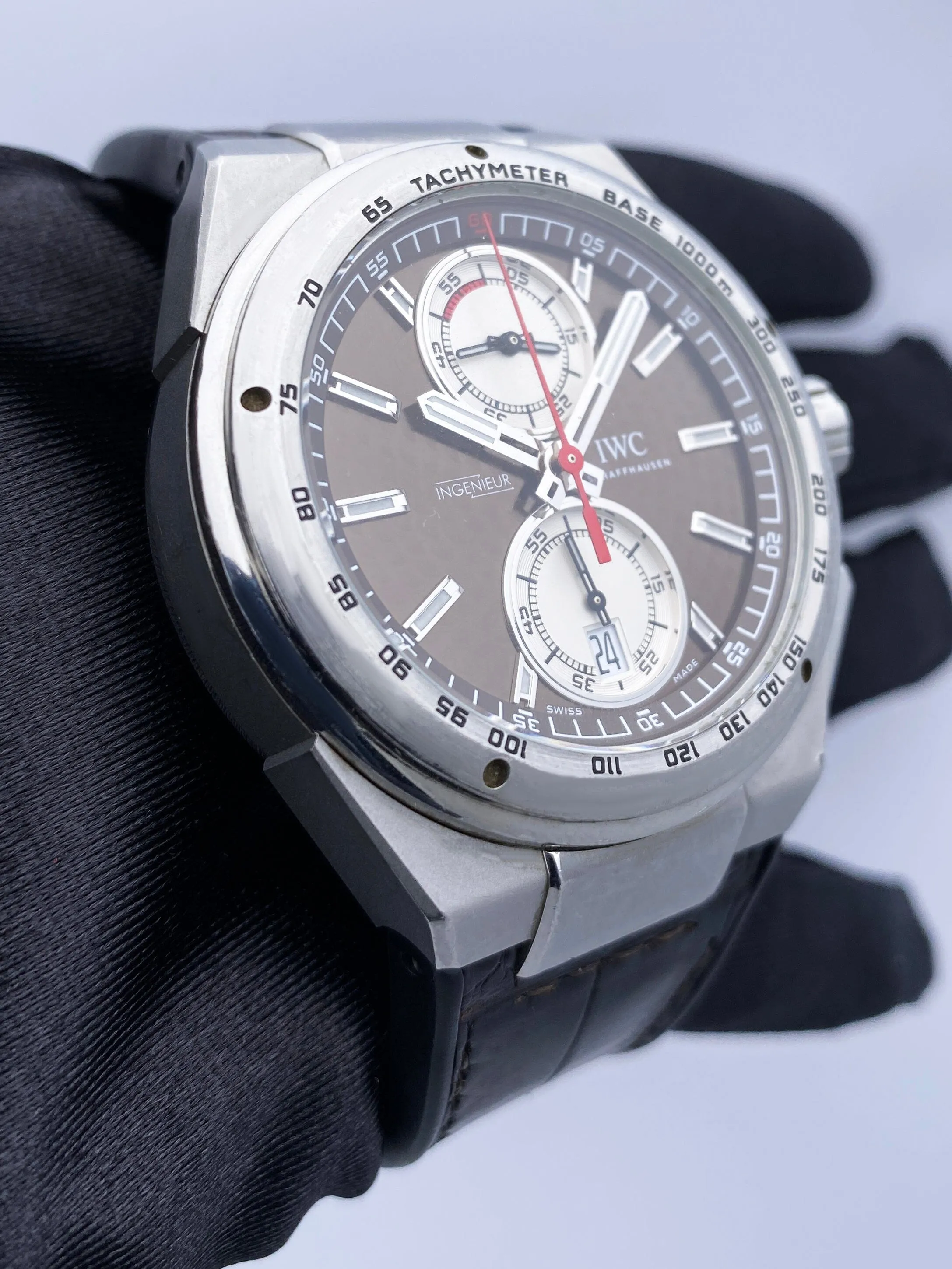 IWC Ingenieur Chronograph Silberpfeil IW378511 Mens Watch