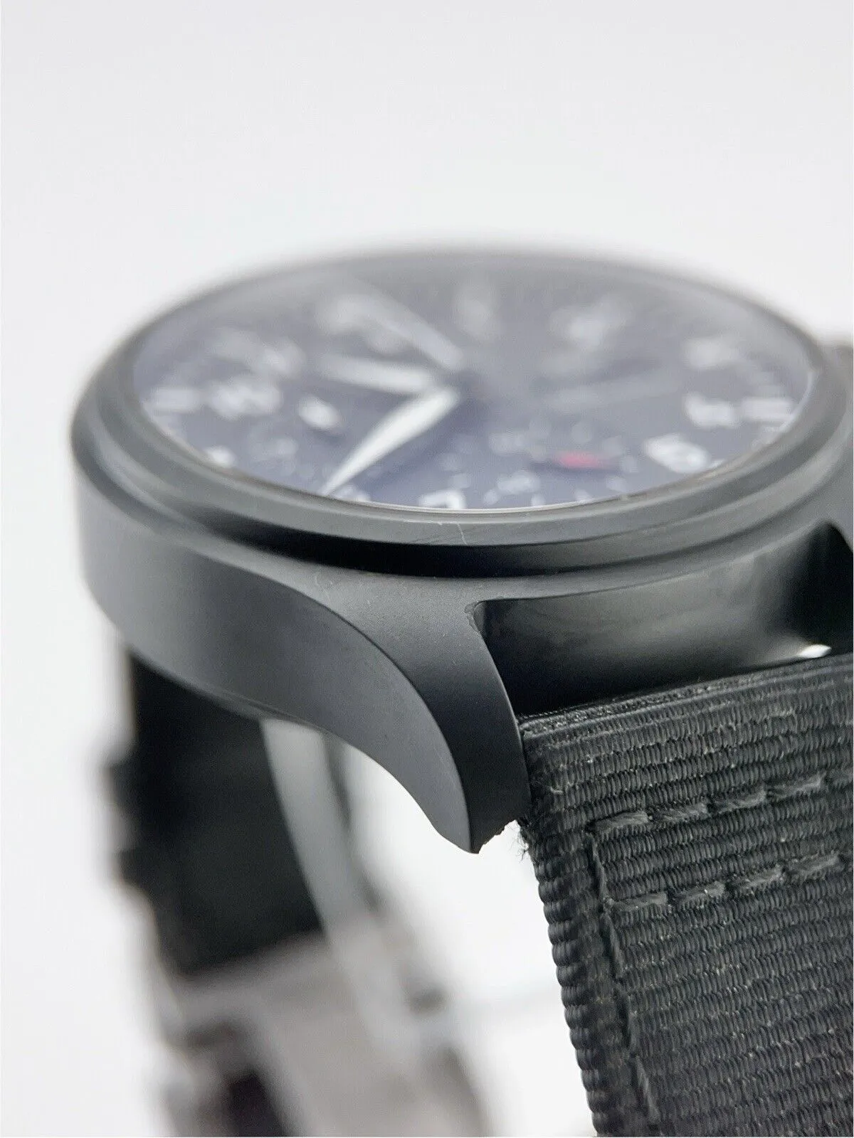 IWC Pilot Chronograph Ceramic Black 44.5mm Automatic Men’s Watch IW389101