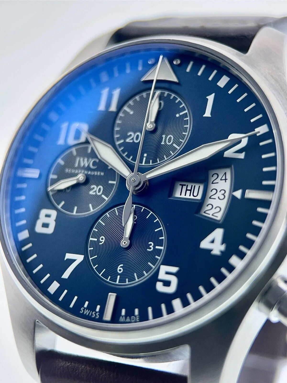IWC Pilot Chronograph IW377706 Trade for Mont Blanc