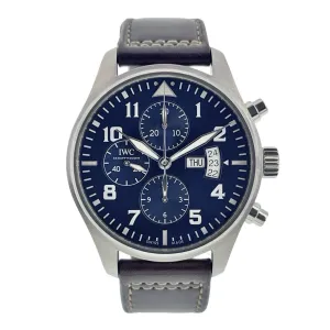 IWC Pilot Chronograph IW377706 Trade for Mont Blanc