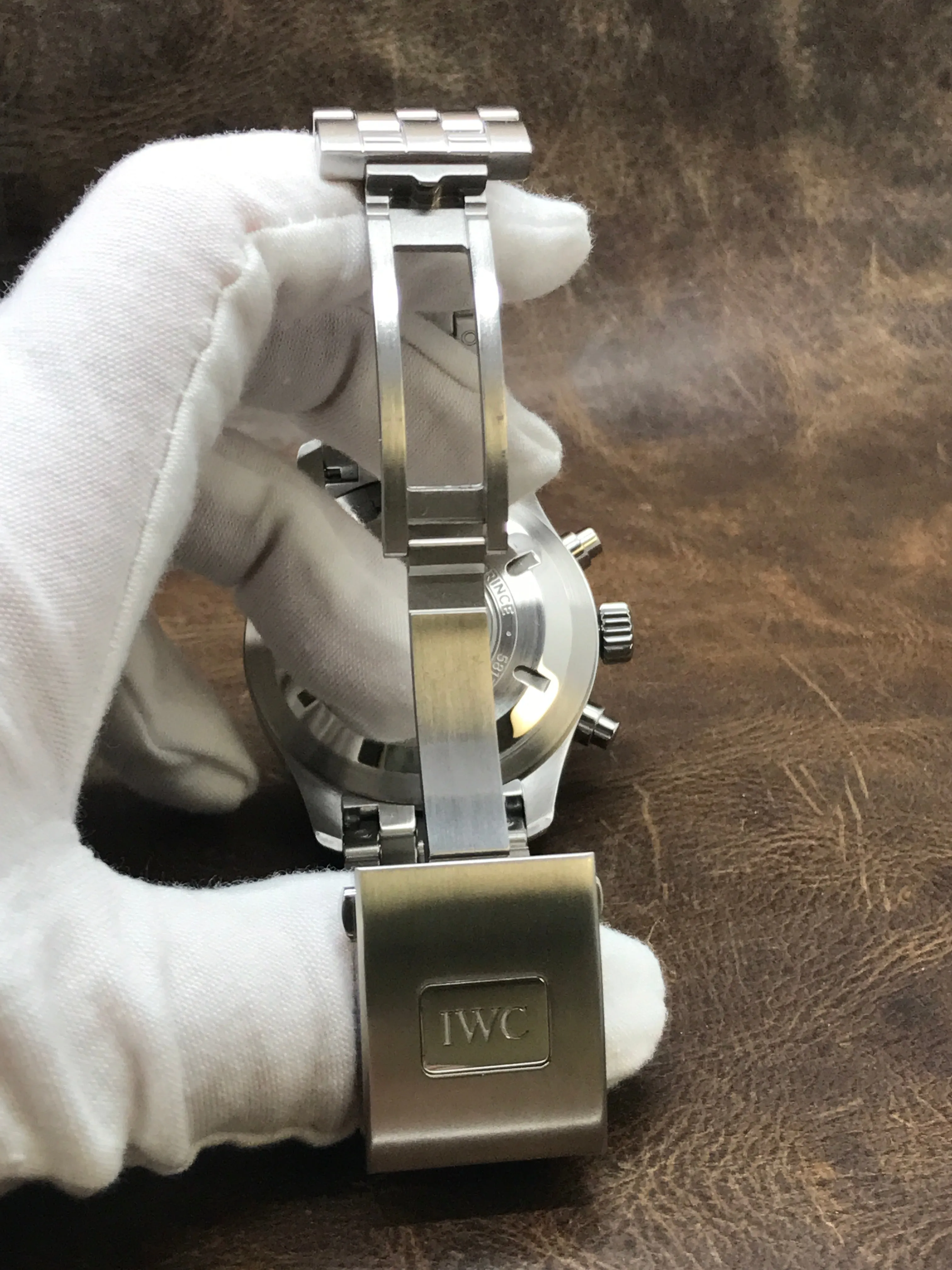 IWC Pilot Chronograph Petite Prince IW377717 Blue Dial Automatic Men's Watch