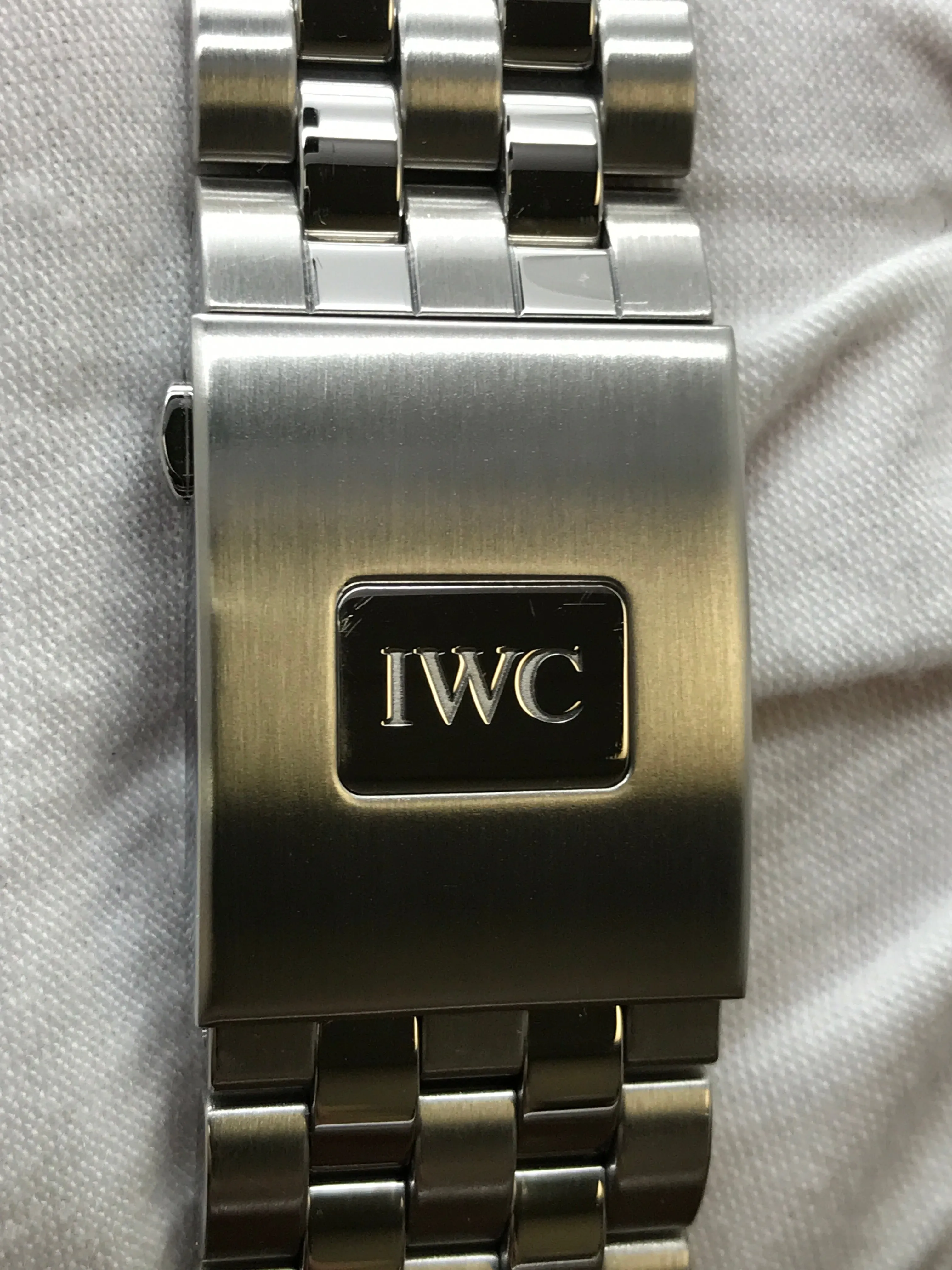 IWC Pilot Chronograph Petite Prince IW377717 Blue Dial Automatic Men's Watch