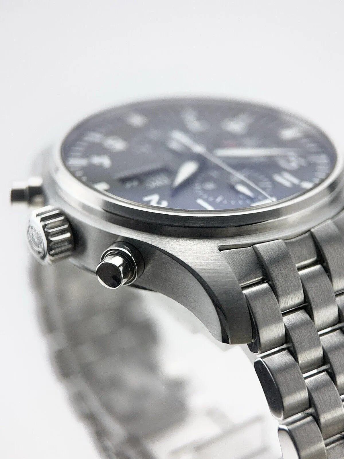 IWC Pilot Chronograph Stainless Steel 43mm Automatic Men’s Watch IW377710