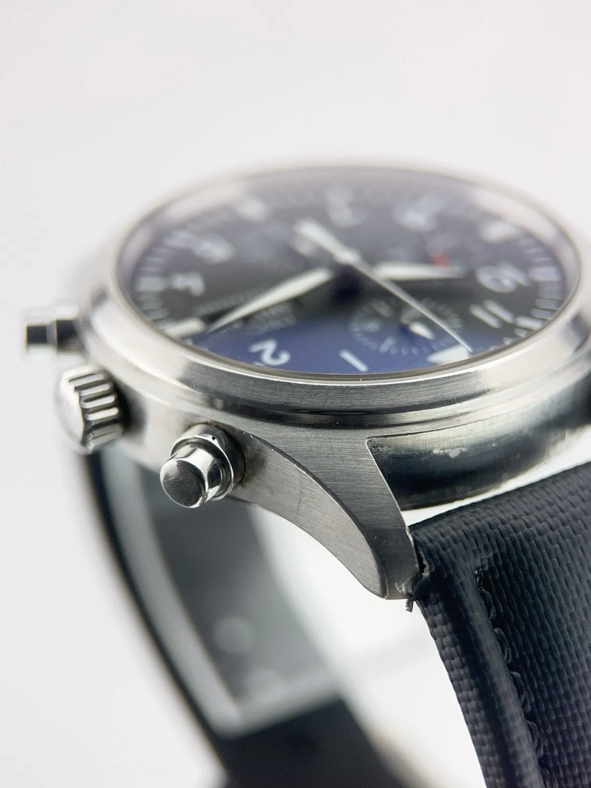 IWC Pilot Chronograph Stainless Steel Black Dial 42mm Automatic Men’s IW371704