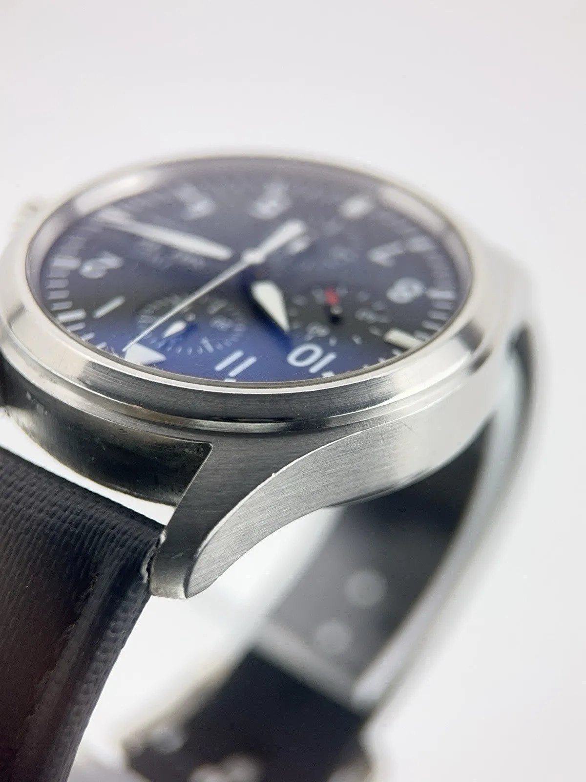 IWC Pilot Chronograph Stainless Steel Black Dial 42mm Automatic Men’s IW371704