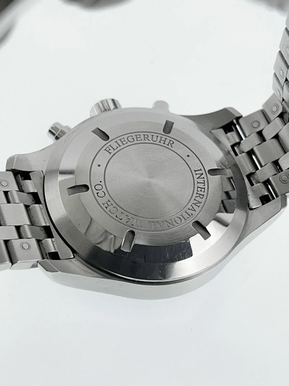 IWC Pilot Chronograph Stainless Steel Black Dial 43mm Automatic Men’s IW377704