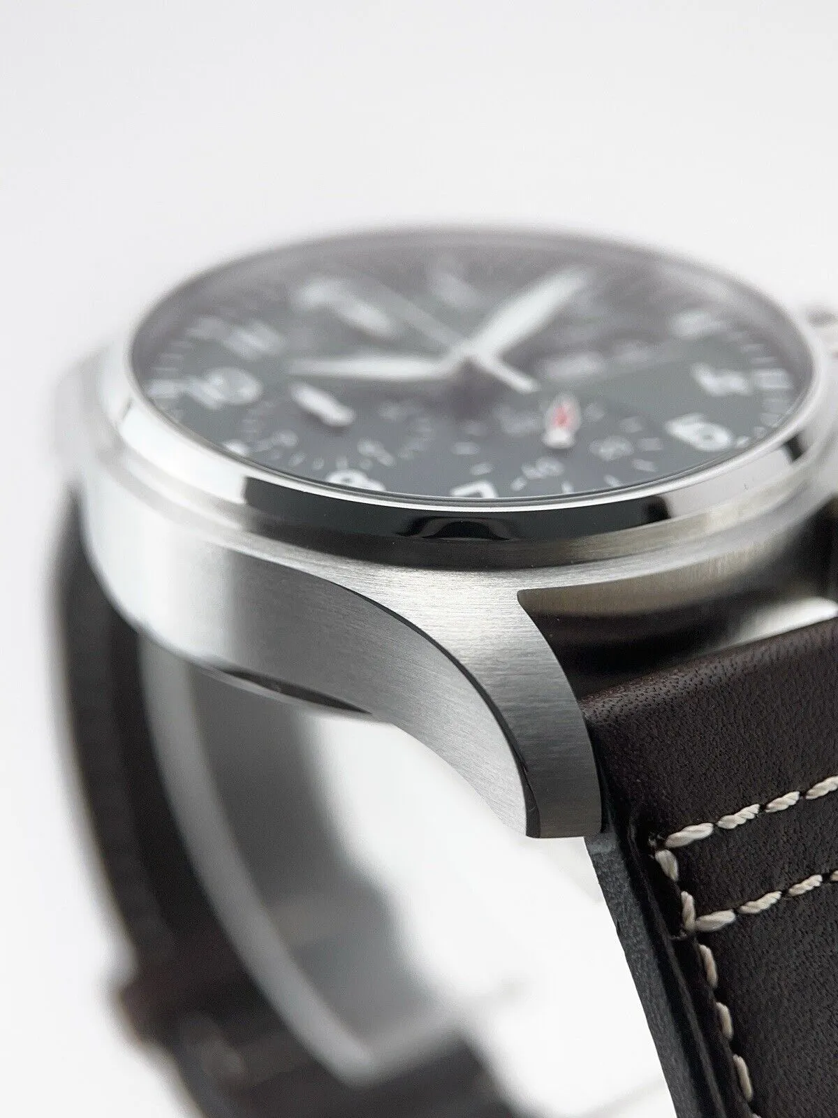 IWC Pilot Chronograph Stainless Steel Green 43mm Automatic Men’s Watch IW378005