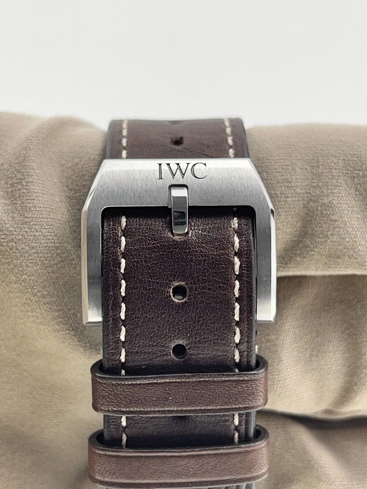 IWC Pilot Chronograph Stainless Steel Green 43mm Automatic Men’s Watch IW378005