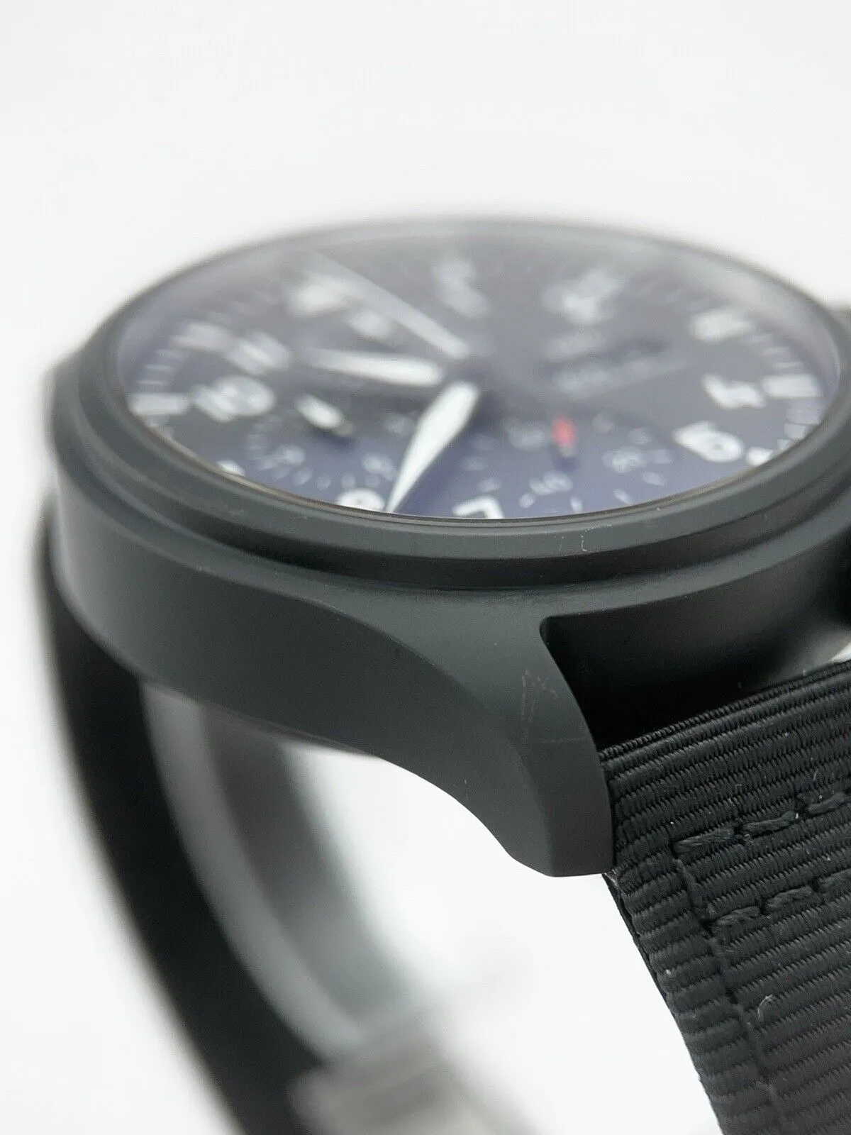 IWC Pilot Chronograph Top Gun Ceramic Black 41mm Automatic Men’s Watch IW389401