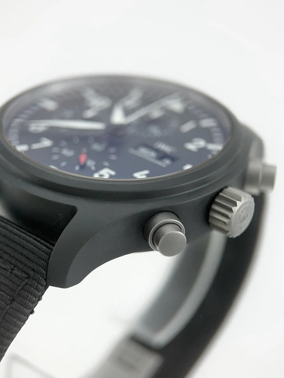 IWC Pilot Chronograph Top Gun Ceramic Black 41mm Automatic Men’s Watch IW389401