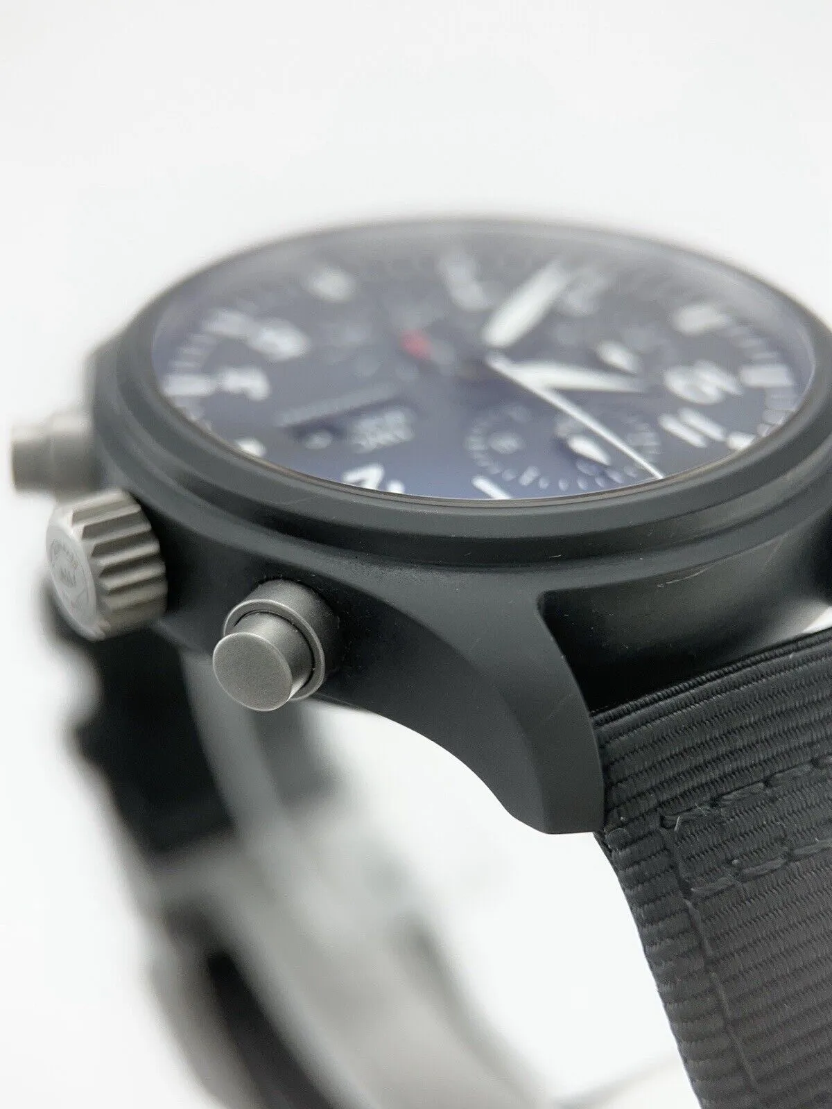 IWC Pilot Chronograph Top Gun Ceramic Black 41mm Automatic Men’s Watch IW389401