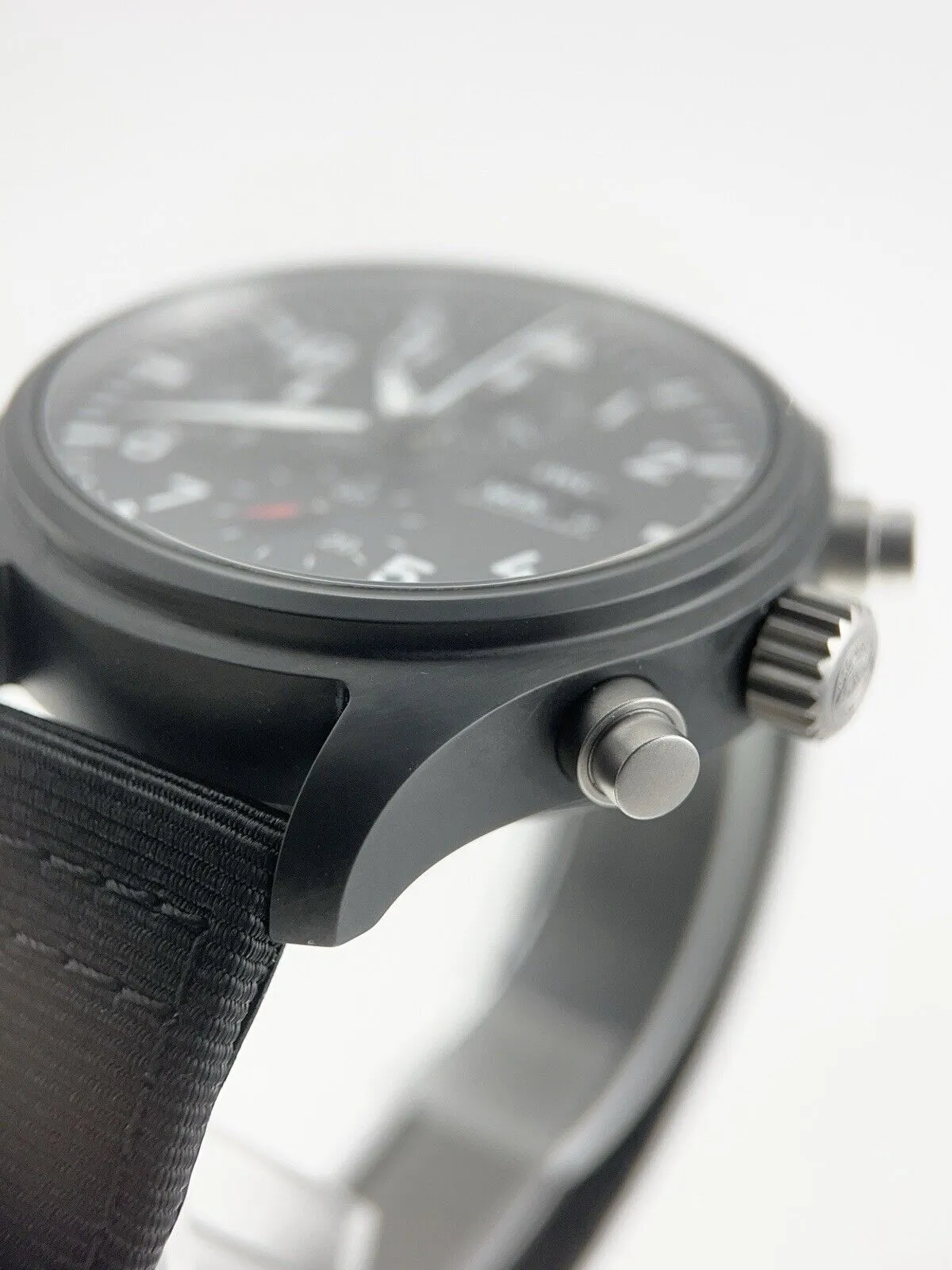 IWC Pilot Chronograph Top Gun Ceramic Black 44mm Automatic Men’s Watch IW389101