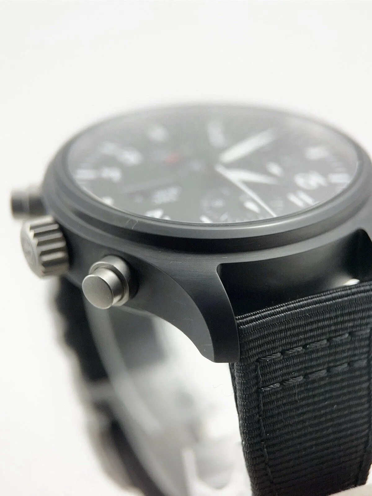 IWC Pilot Chronograph Top Gun Ceramic Black 44mm Automatic Men’s Watch IW389101