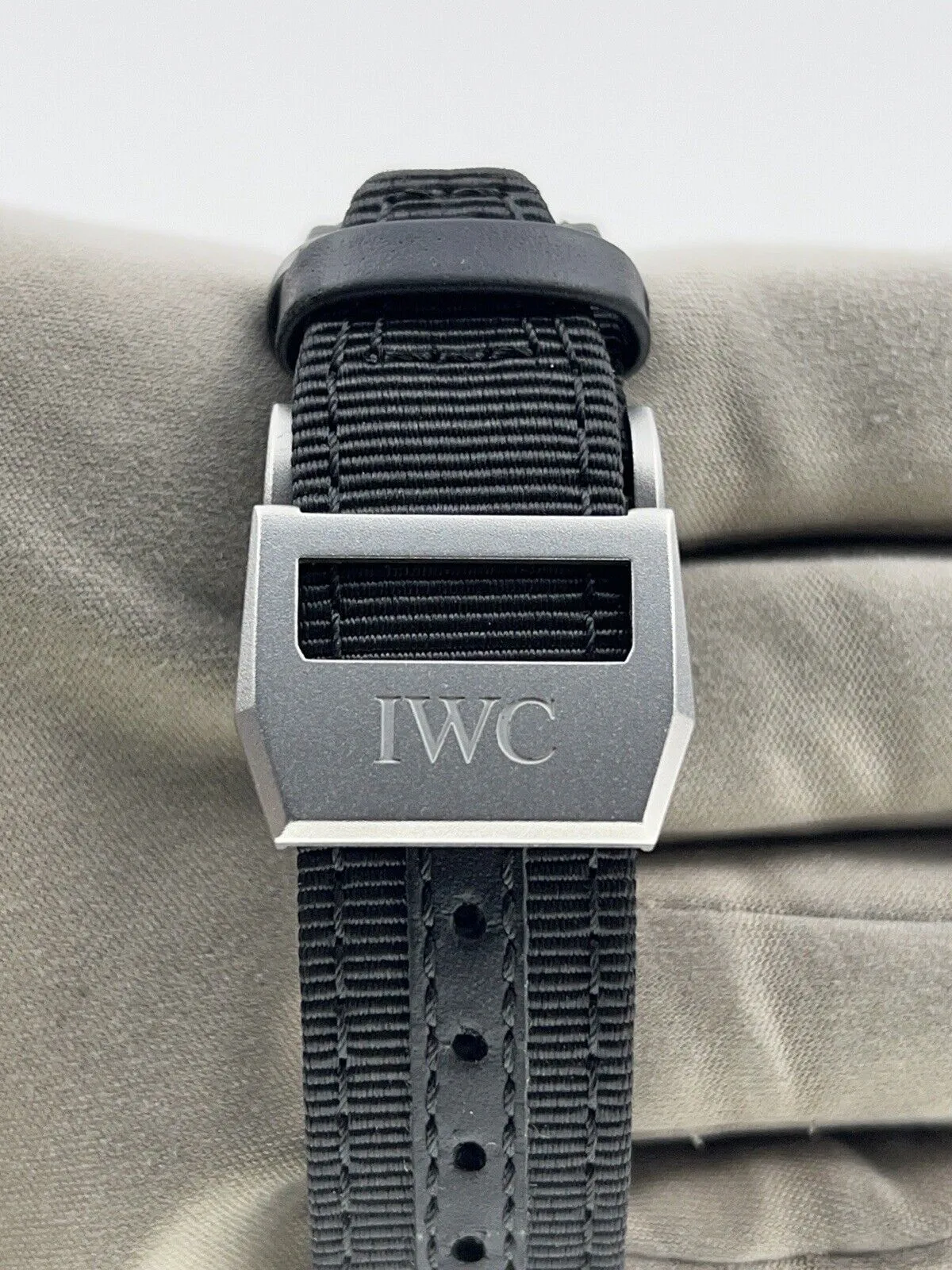 IWC Pilot Chronograph Top Gun Ceramic Black 45mm Automatic Men’s Watch IW389101