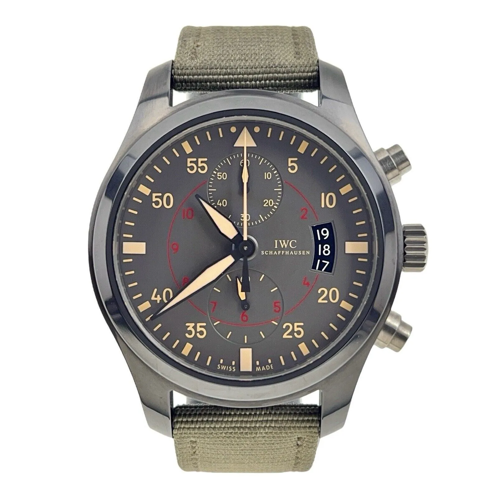 IWC Pilot Chronograph Top Gun Miramar Ceramic 46mm Automatic Mens Watch IW388002