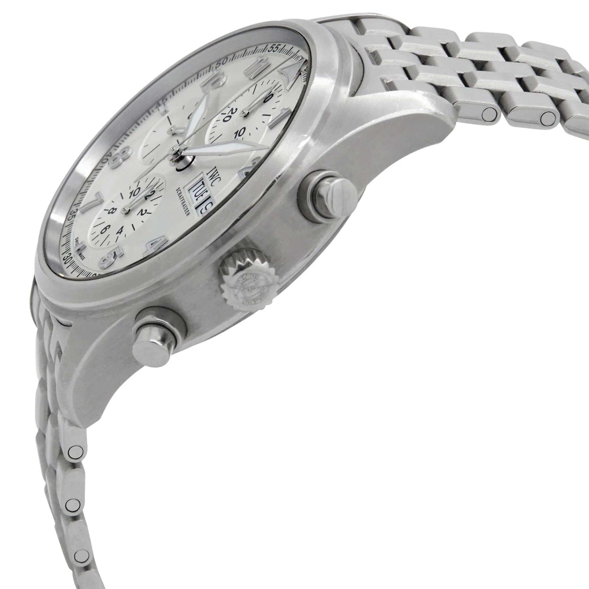 IWC Pilot Day Date IW371705 White Dial Automatic Men's Watch