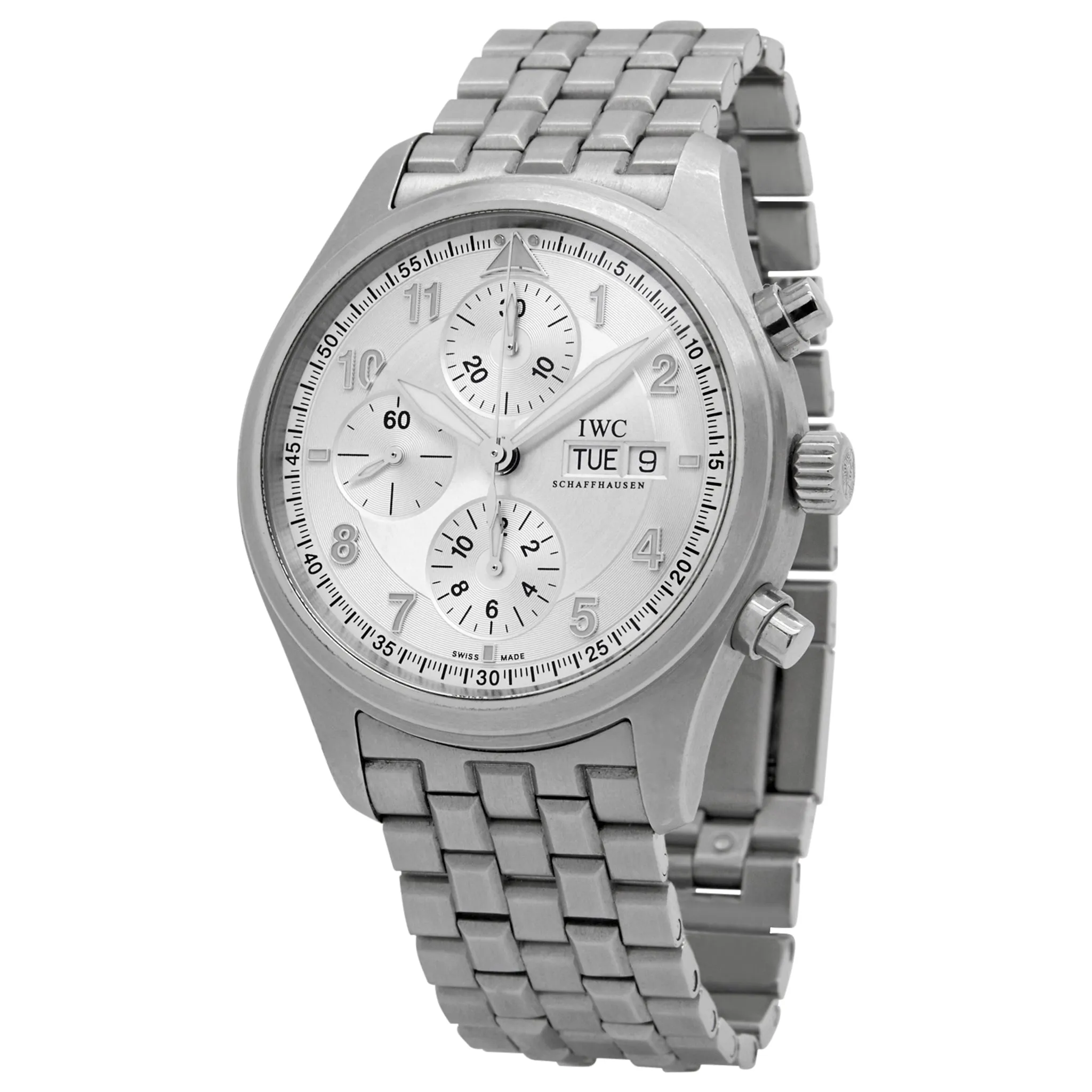 IWC Pilot Day Date IW371705 White Dial Automatic Men's Watch