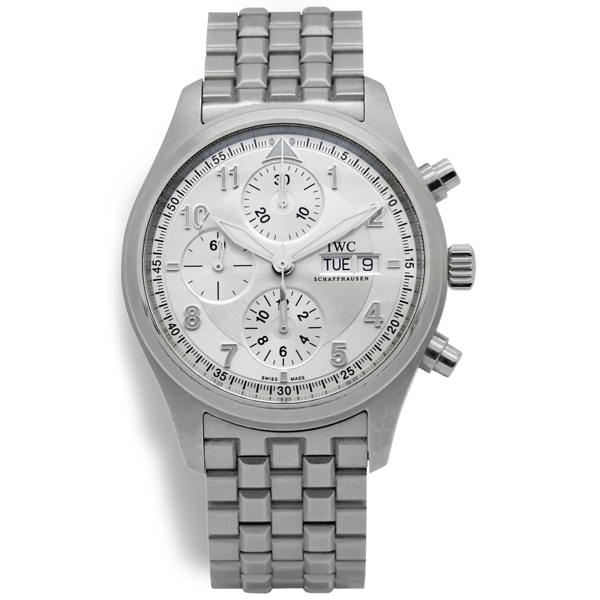 IWC Pilot Day Date IW371705 White Dial Automatic Men's Watch