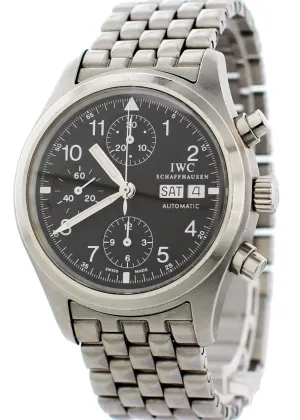 IWC Pilot Der Flieger Chronograph IW3706 Mens Watch