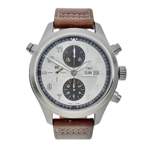 IWC Pilot Double Chronograph Stainless Steel 44mm Automatic Men’s Watch IW371806