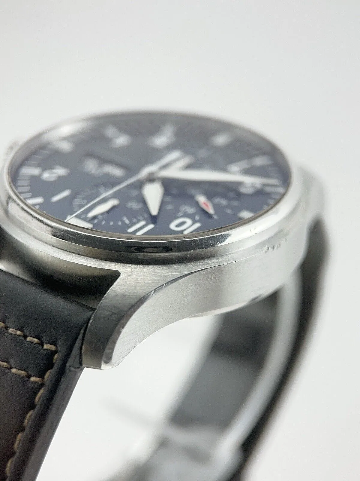 IWC Pilot Le Petit Prince Chrono Steel Blue 43mm Automatic Men’s Watch IW377714