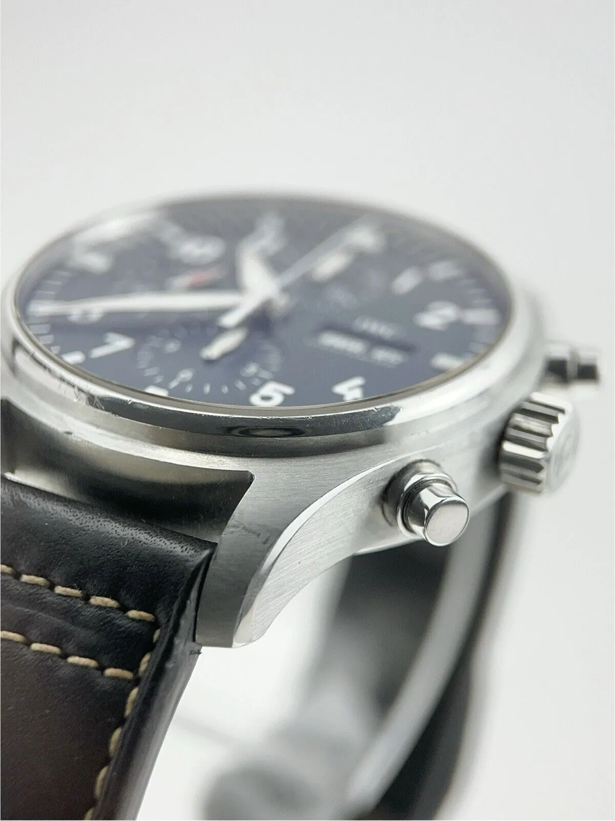 IWC Pilot Le Petit Prince Chrono Steel Blue 43mm Automatic Men’s Watch IW377714