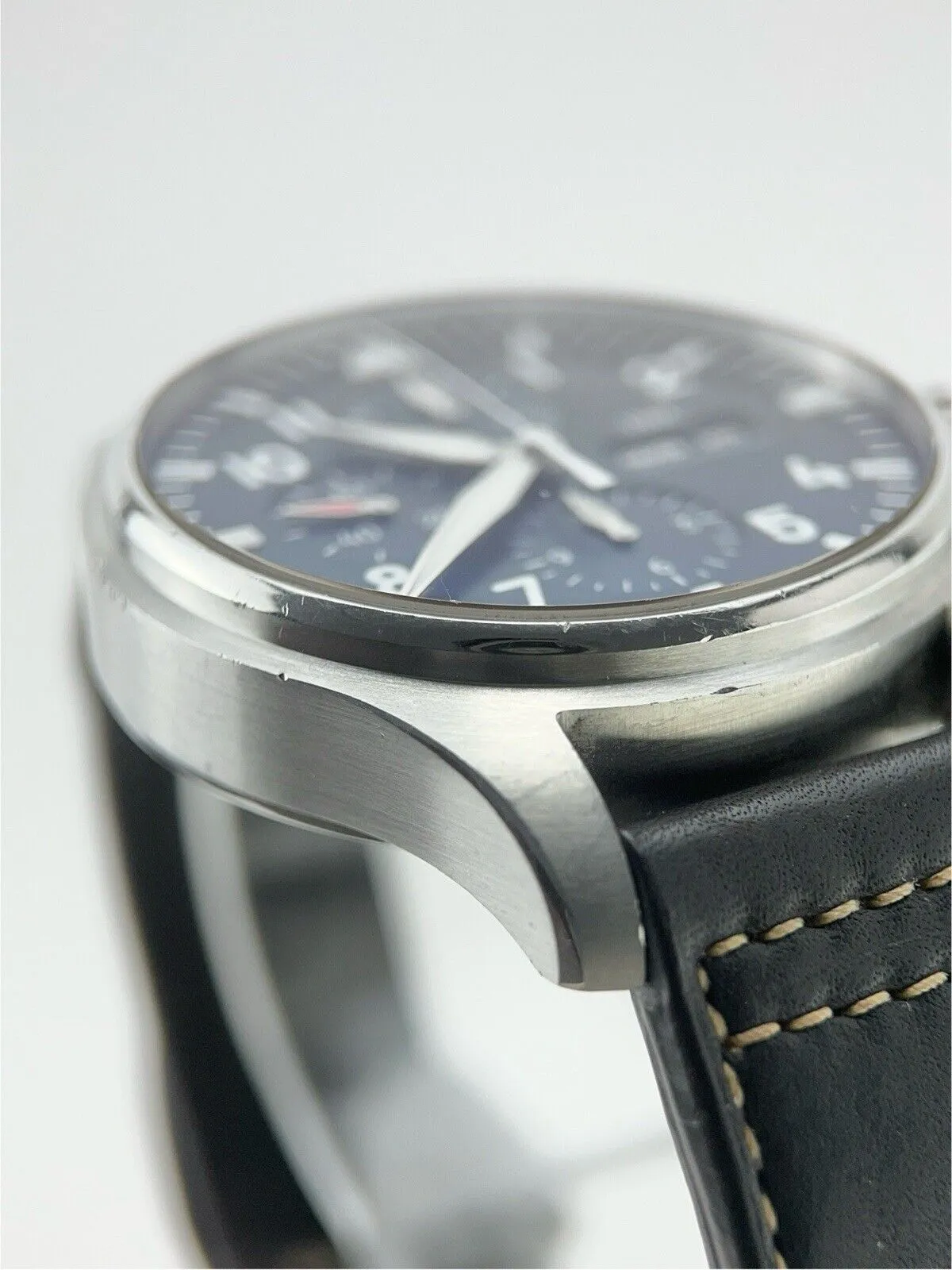 IWC Pilot Le Petit Prince Chrono Steel Blue 43mm Automatic Men’s Watch IW377714