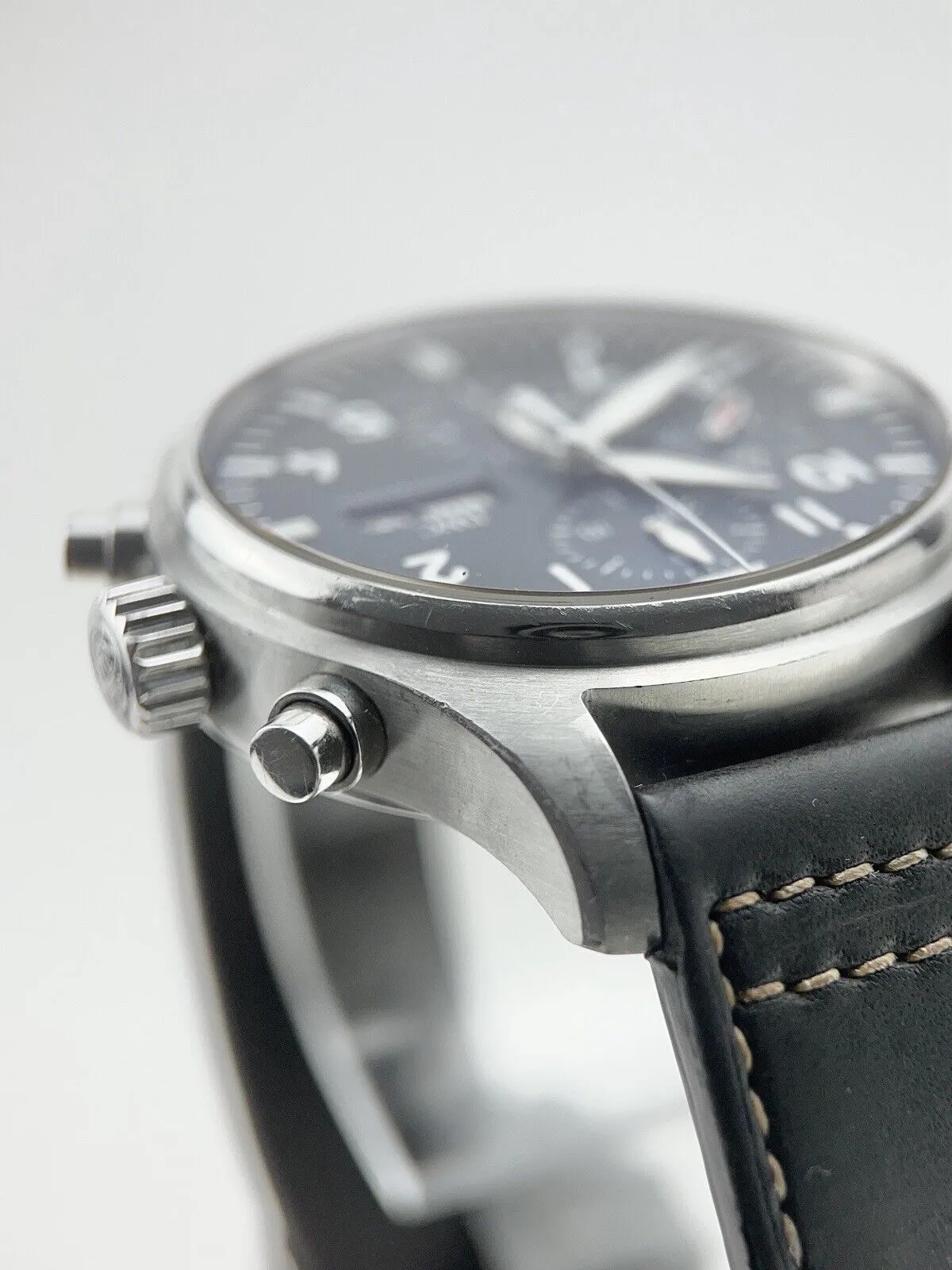 IWC Pilot Le Petit Prince Chrono Steel Blue 43mm Automatic Men’s Watch IW377714