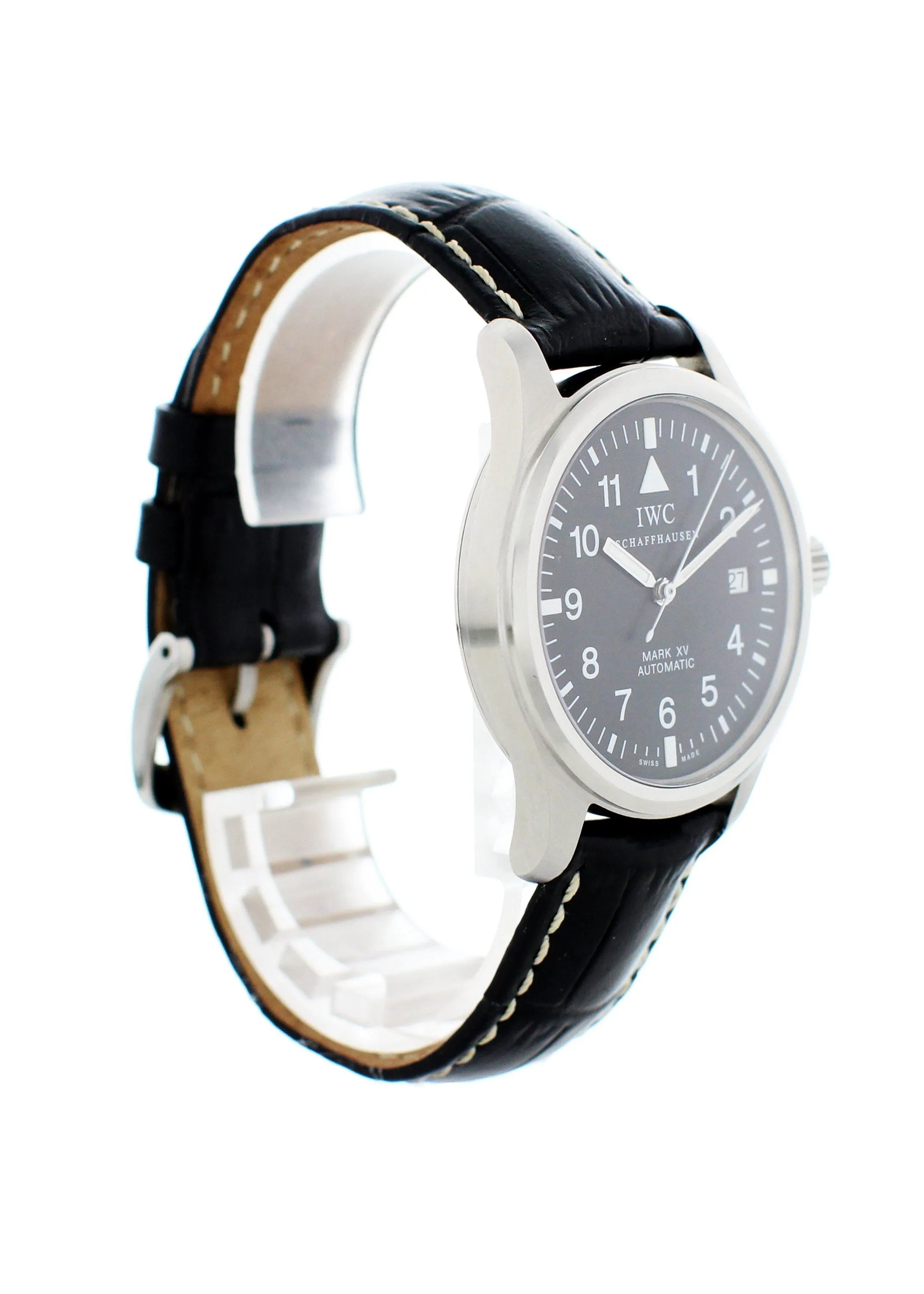 Iwc Pilot Mark XV IW325311 Mens Watch Box Papers