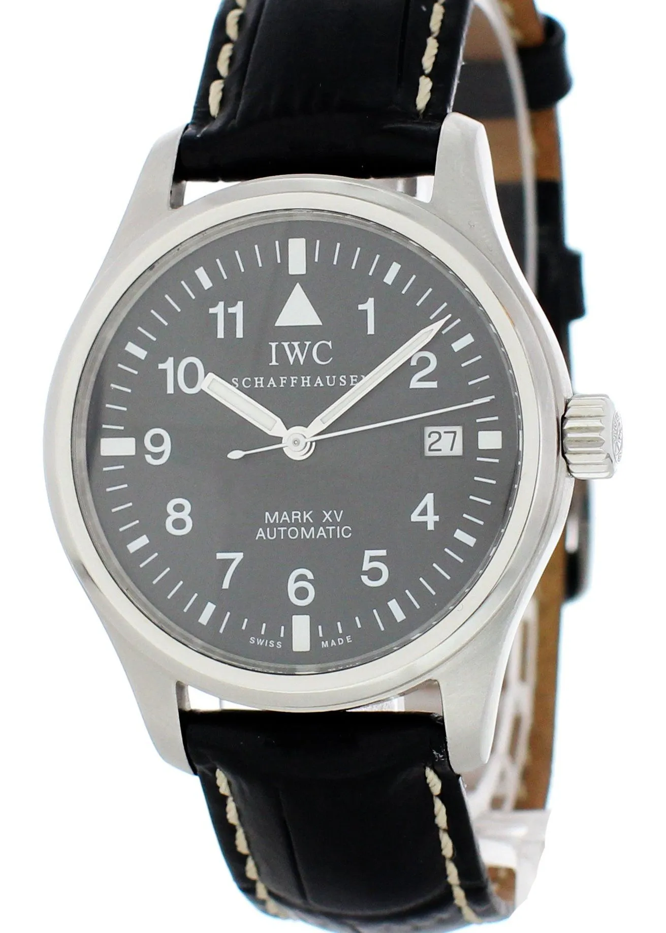Iwc Pilot Mark XV IW325311 Mens Watch Box Papers